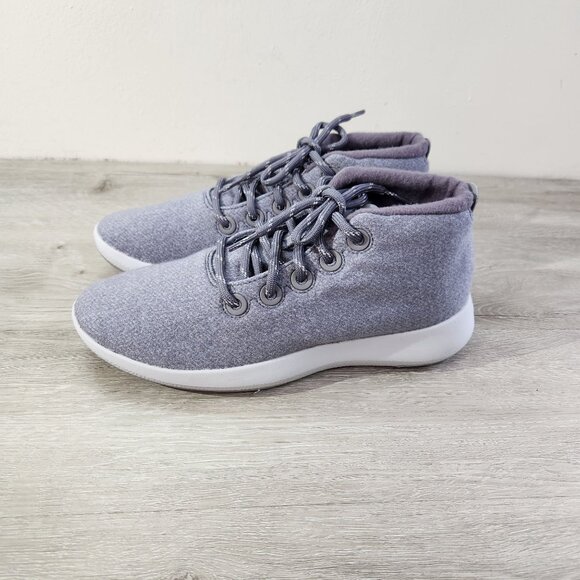 Allbirds Wool Runner-up Mizzle Medium Grey Light Grey New In Box Women's Size 10 - Picture 4 of 16